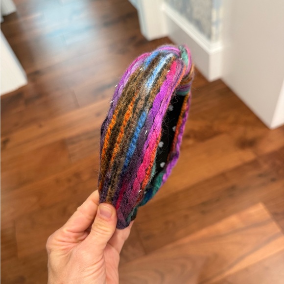 Lele Sadoughi Colorful Knitted Headband - Picture 1 of 3